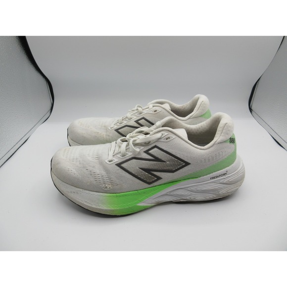 New Balance Shoes Mens Size 9 White Green 880 Fresh Foam‎ X Running Neutral M880 main image 8